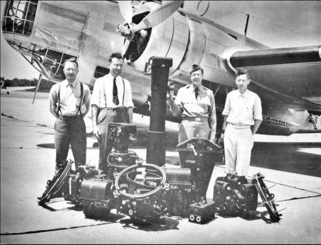 group photo of aerial cameras